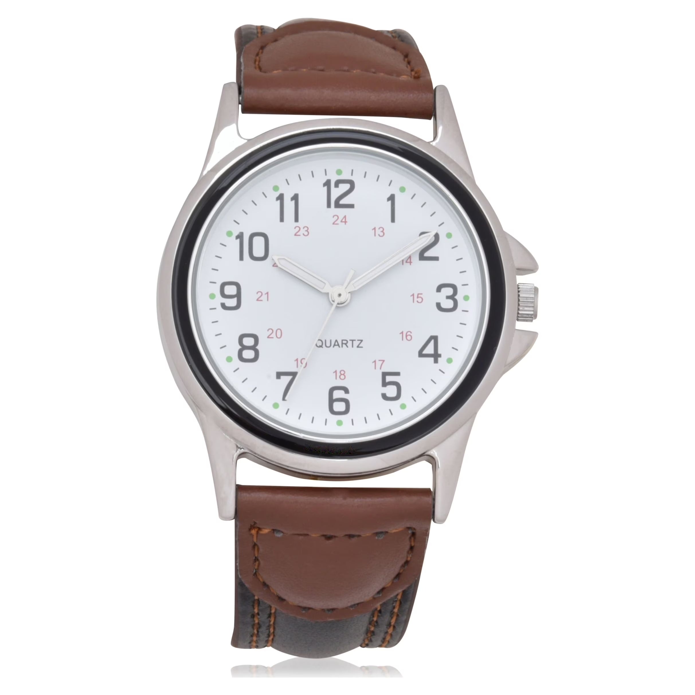 Unisex 2.75" Wristwatch, Brown, (WMM5001WM1)