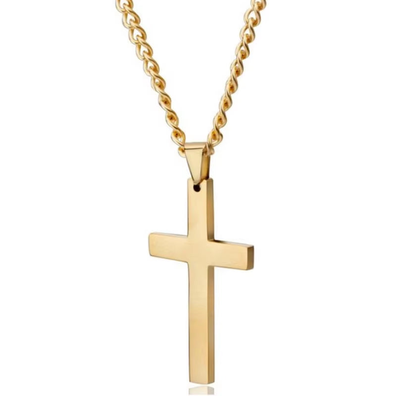 Amulet Pendant Egyptian Ankh Crucifix Necklaces Metal Pendants Symbol of Life Cross Necklaces Jewelry Gifts Chains